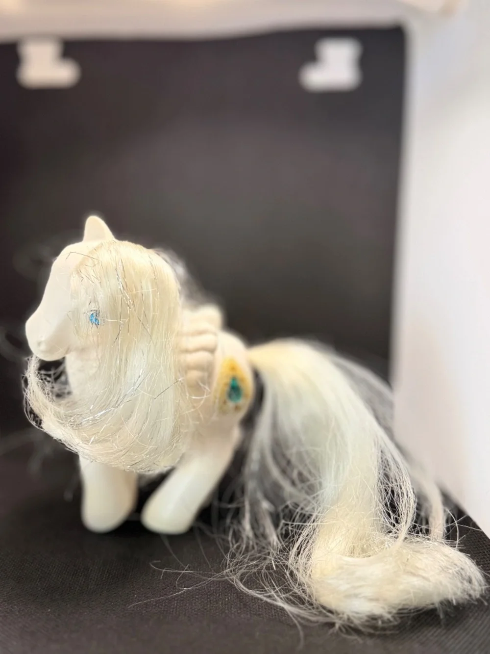 Vintage Hasbro G1 My Little Pony Princess Tiffany White Pegasus 1987